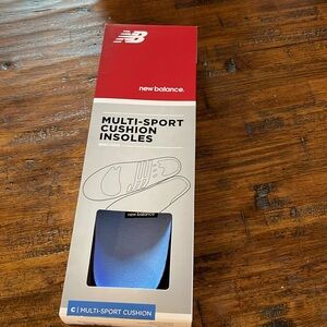 Multi Sport Cushion Insoles Men’s Size 7.5-9 Women’s Size 9-10.5
